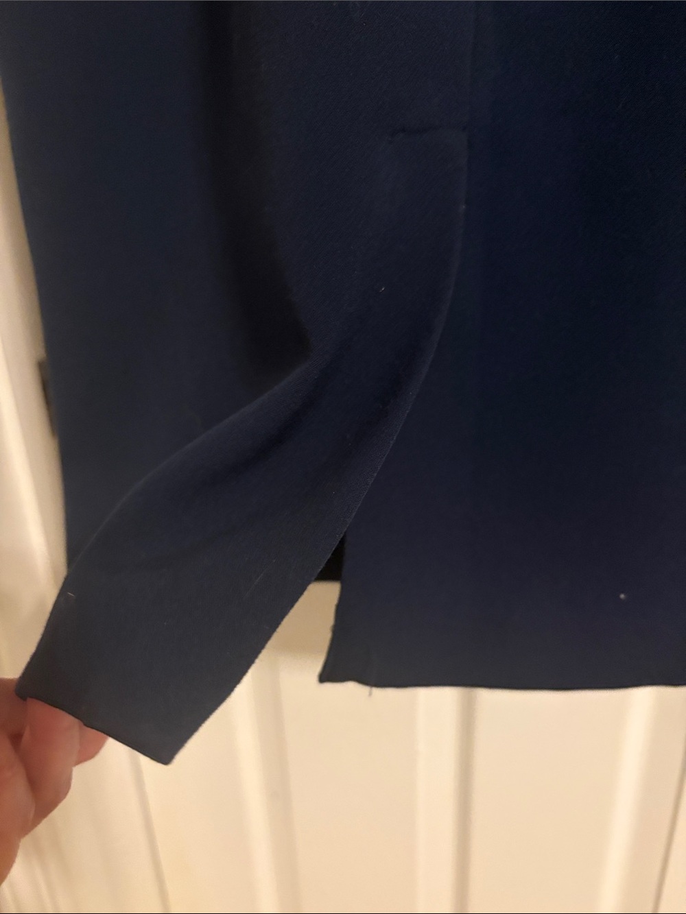 Banana Republic Navy Midi Sheath Dress - Picture 8 of 11